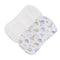 Baby Club Chic Cute Roars Printed Pima Burp Cloth 2PC Set
