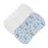 Baby Club Chic Tee Champs Printed Pima Burp Cloth 2PC Set