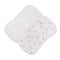 Baby Club Chic Tiny Safari Printed Pima Burp Cloth 2PC Set