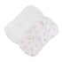 Baby Club Chic Tiny Safari Printed Pima Burp Cloth 2PC Set