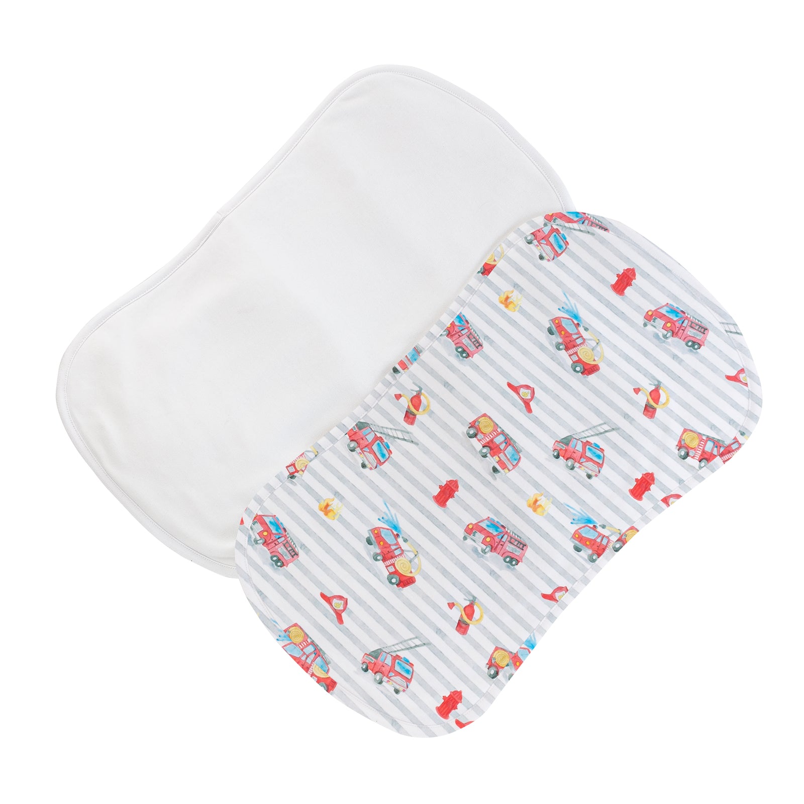 Firefighters Burp Cloth 2PC Set