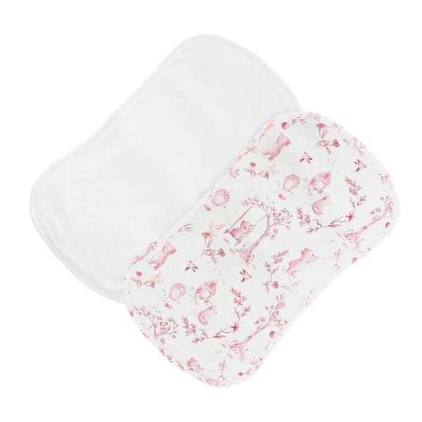 Toile De Jouy, Burp Cloth 2PC Set