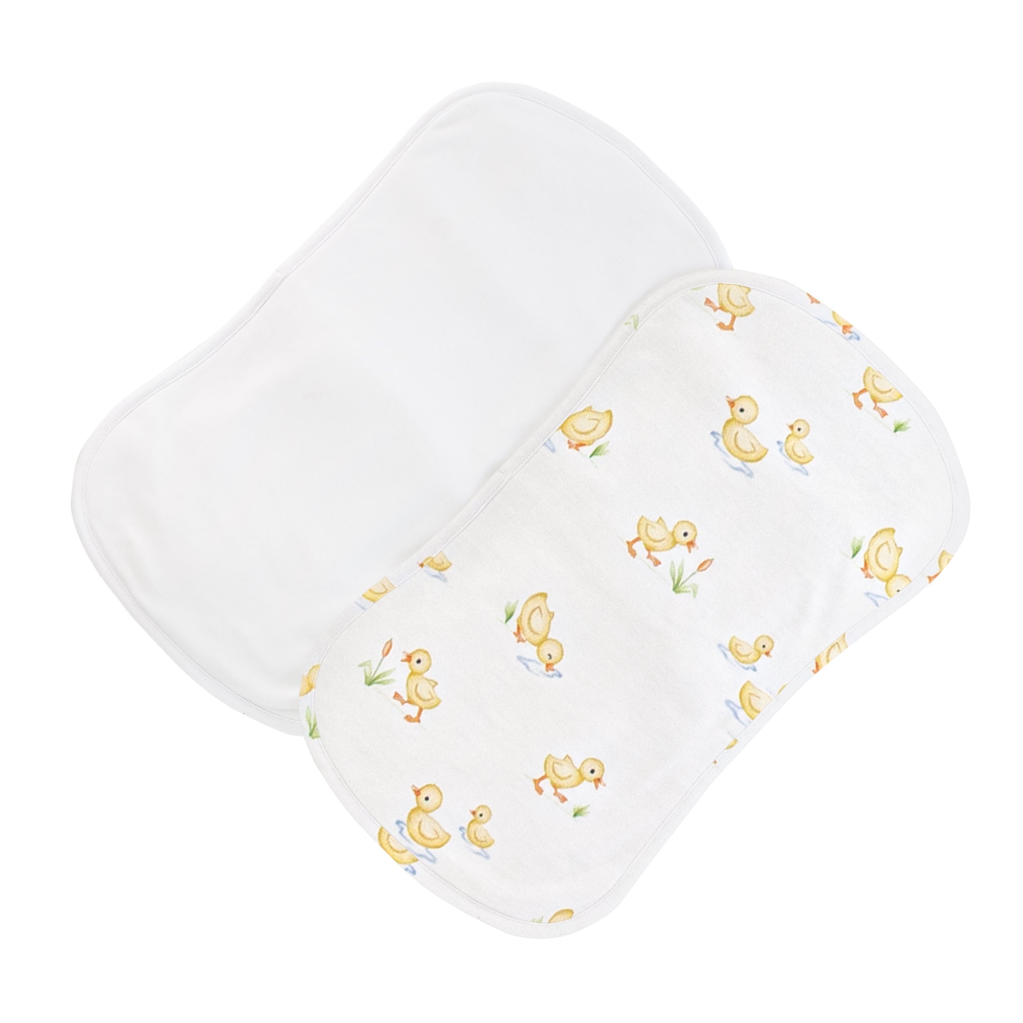 Baby Duckies, Burp Cloth 2PC Set