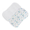 Baby Club Chic Light Blue Golf Burp Cloth 2PC Set