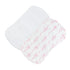 Baby Club Chic Coquette Bows Printed Pima Burp Cloth 2PC Set