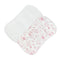 Baby Club Chic Pink Toile Bunnies Burp Cloth 2PC Set