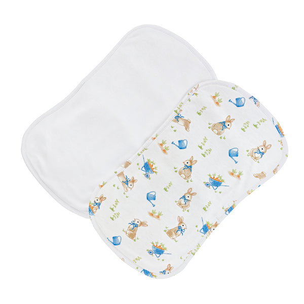 Bunny's Garden, Burp Cloth 2PC Set