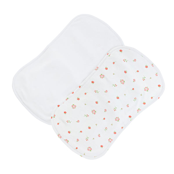 Rosebuds II, Burp Cloth 2PC Set