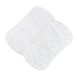 Baby Club Chic Whispers of Stars Gray Printed Pima Burp Cloth 2PC Set