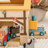 Bababoo and friends Farm Play World with Wooden Train Tracks