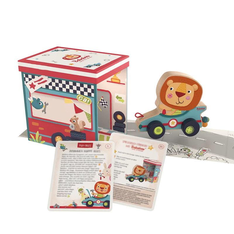 Bababoo and friends Lion Bababoo Push and Pull Toy