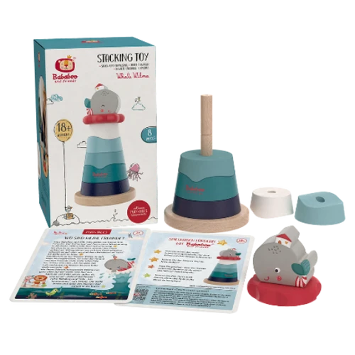 Bababoo and friends Whale Wilma Stacking Toy