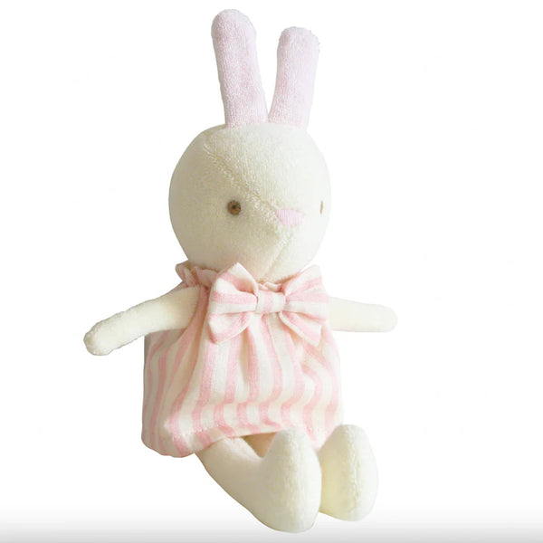 Baby Betsy Bunny 25cm, Pink Stripe