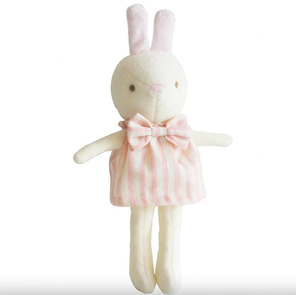 Baby Betsy Bunny 25cm, Pink Stripe