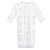 Baby Lambs - Blue, Convertible Gown