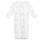 Baby Lambs - Blue, Convertible Gown