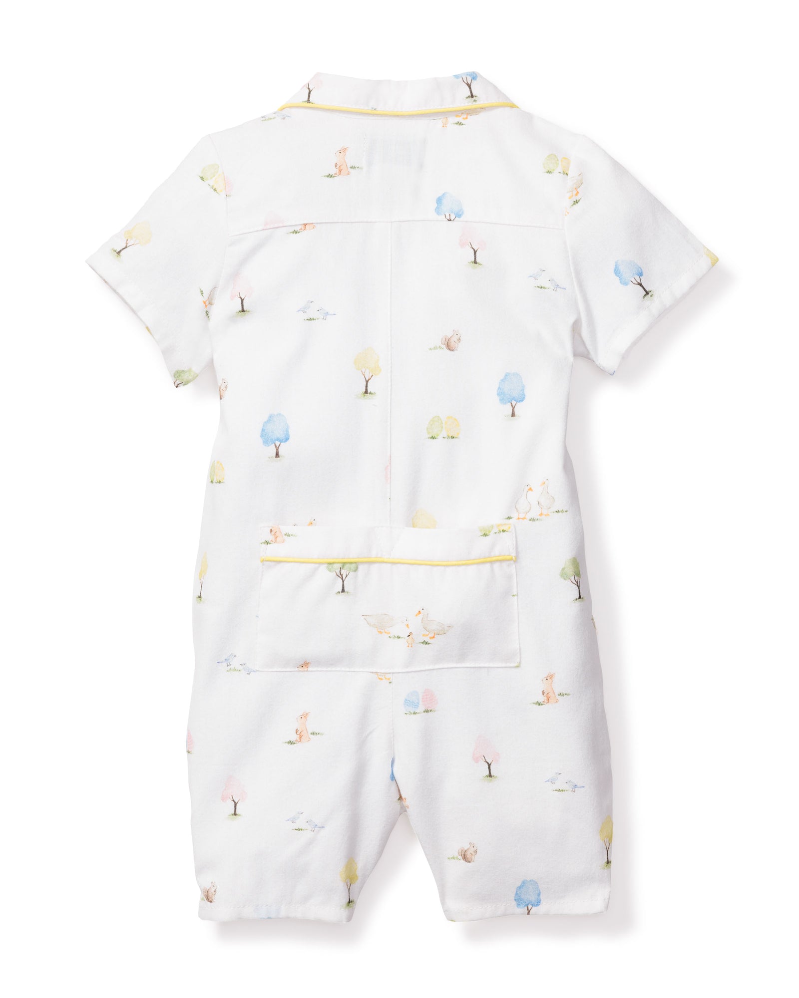Baby's Twill Summer Romper, Easter Gardens