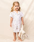 Baby's Twill Summer Romper, Easter Gardens