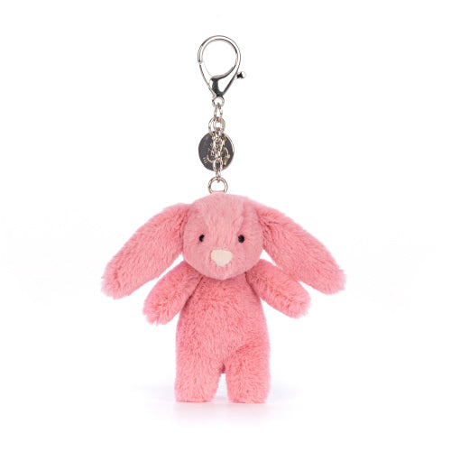 Bashful Pink Bunny Bag Charm