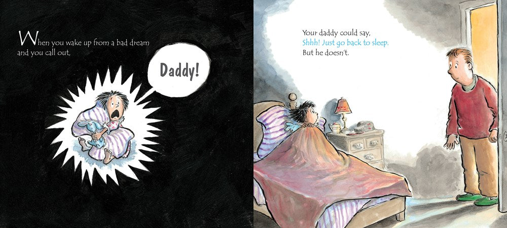 Because Your Daddy Loves You Board Book