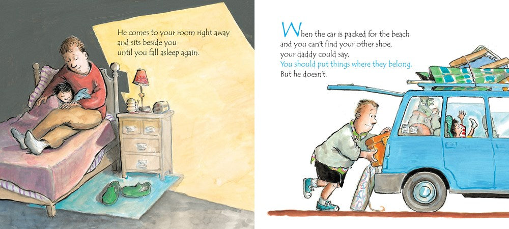 Because Your Daddy Loves You Board Book