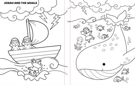 Cottage Door Press Bible Coloring Book with Stickers