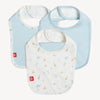 Blue Little Bitty Pretty One Modal Magnetic Infant Bib, 3Pack