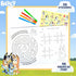 U.S. Toy Bluey Color & Sticker Activity Pad