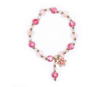 Boutique Pink Crystal Bracelet