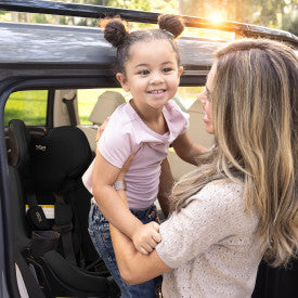 Britax Galaxy360™ Slim Rotating Convertible Car Seat With SwivelSmooth™, Raven Black