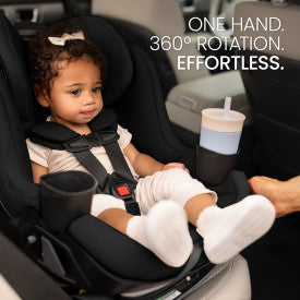 Britax Galaxy360™ Slim Rotating Convertible Car Seat With SwivelSmooth™, Raven Black