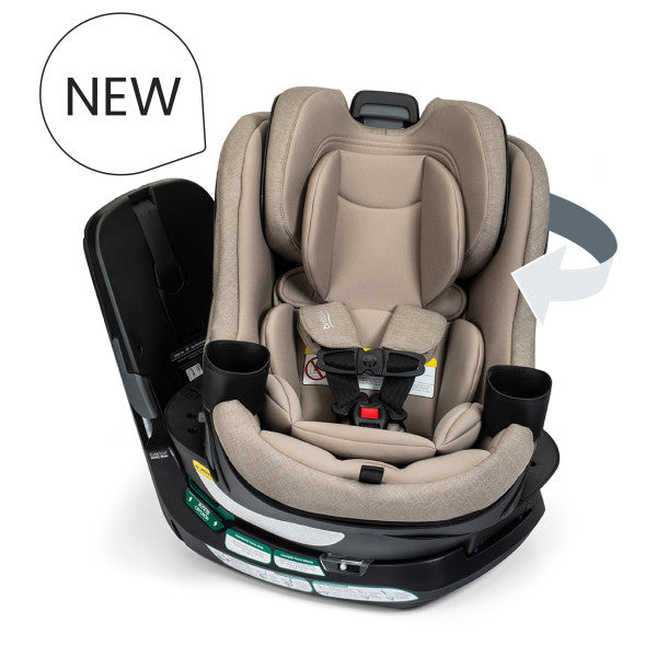 Britax Galaxy360™ Slim Rotating Convertible Car Seat With SwivelSmooth™, Teak