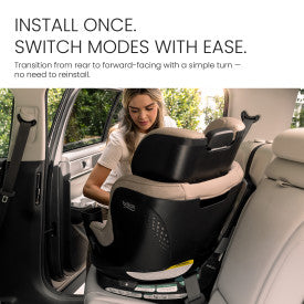 Britax Galaxy360™ Slim Rotating Convertible Car Seat With SwivelSmooth™, Teak