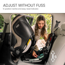 Britax Galaxy360™ Slim Rotating Convertible Car Seat With SwivelSmooth™, Teak