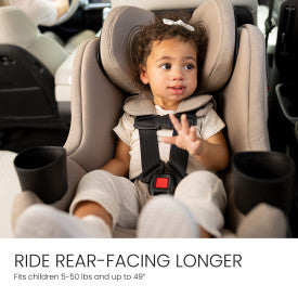 Britax Galaxy360™ Slim Rotating Convertible Car Seat With SwivelSmooth™, Teak