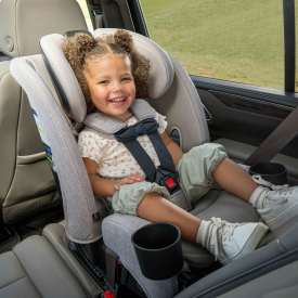 Britax® One4Life® Slim All-in-One Car Seat, ClickTight® Installation, SpaceSaver™ Design — Raven Black