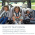 Britax® One4Life® Slim All-in-One Car Seat, ClickTight® Installation, SpaceSaver™ Design — Raven Black