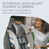 Britax® One4Life® Slim All-in-One Car Seat, ClickTight® Installation, SpaceSaver™ Design — Raven Black