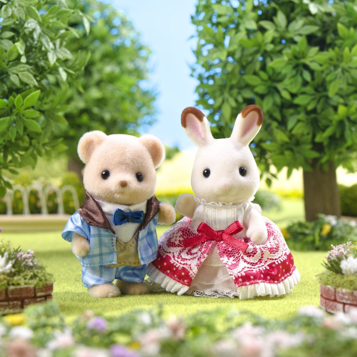 Calico Critters Anniversary Friends Set - Freya & Theo