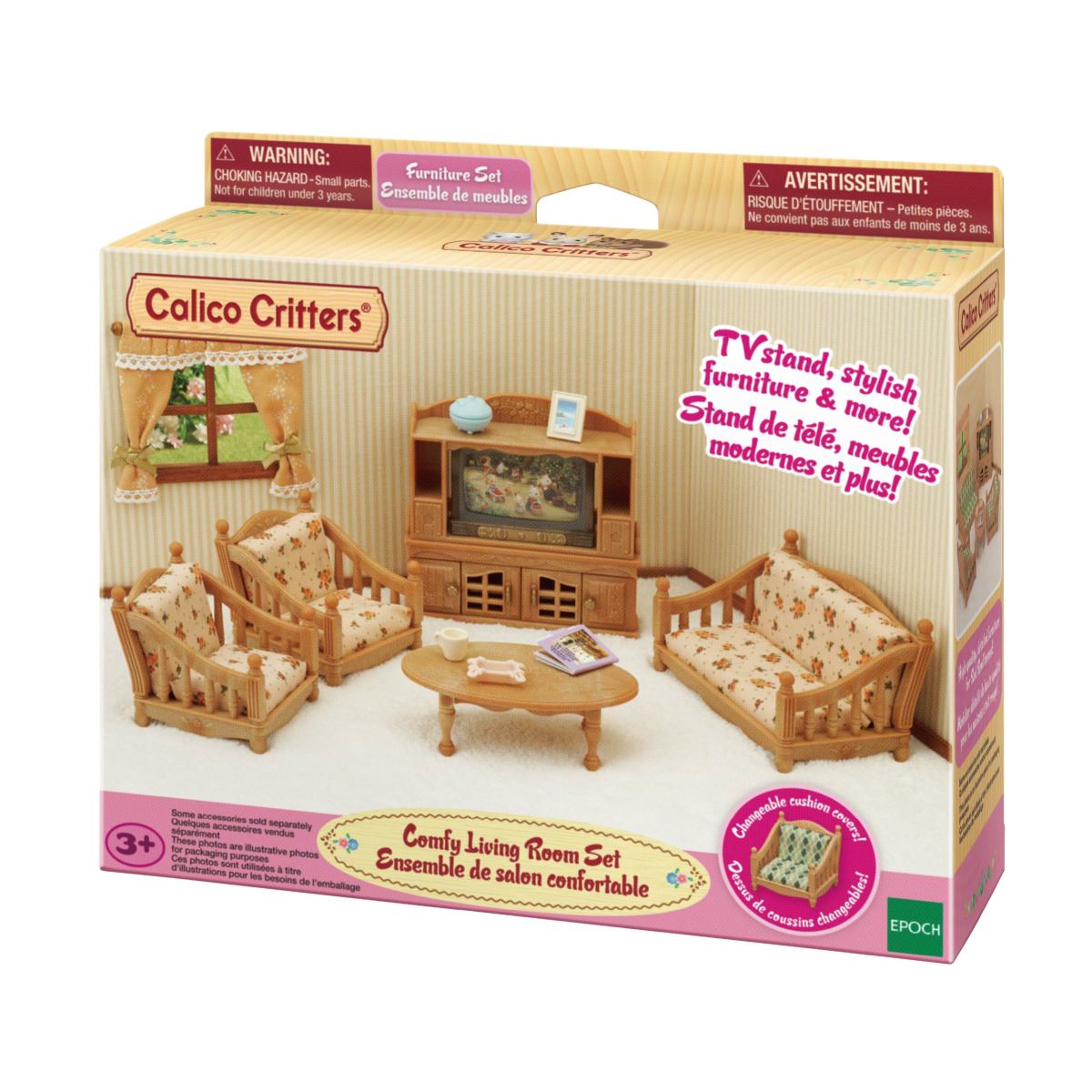 Calico Critters Comfy Living Room Set
