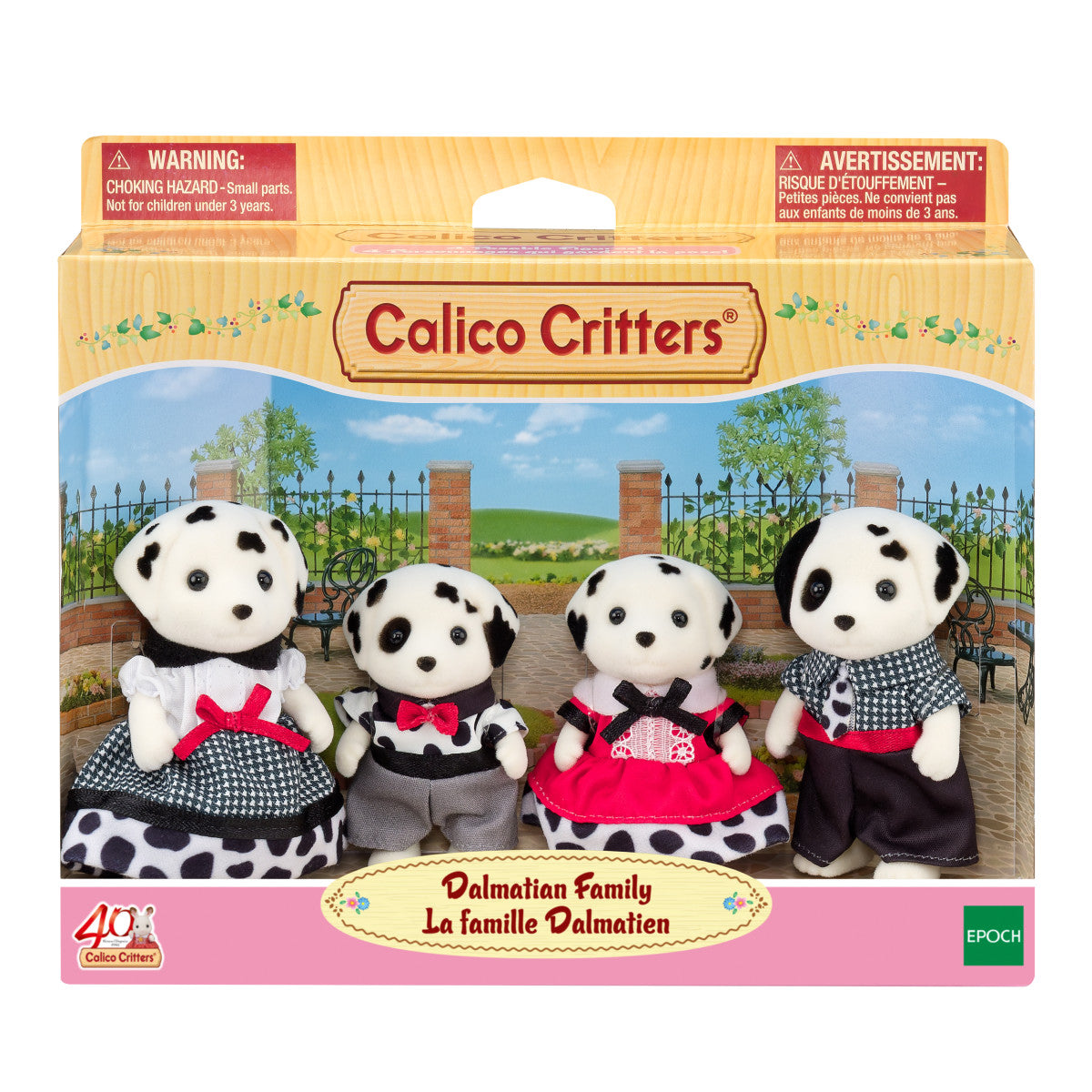 Calico Critters Dalmation Family