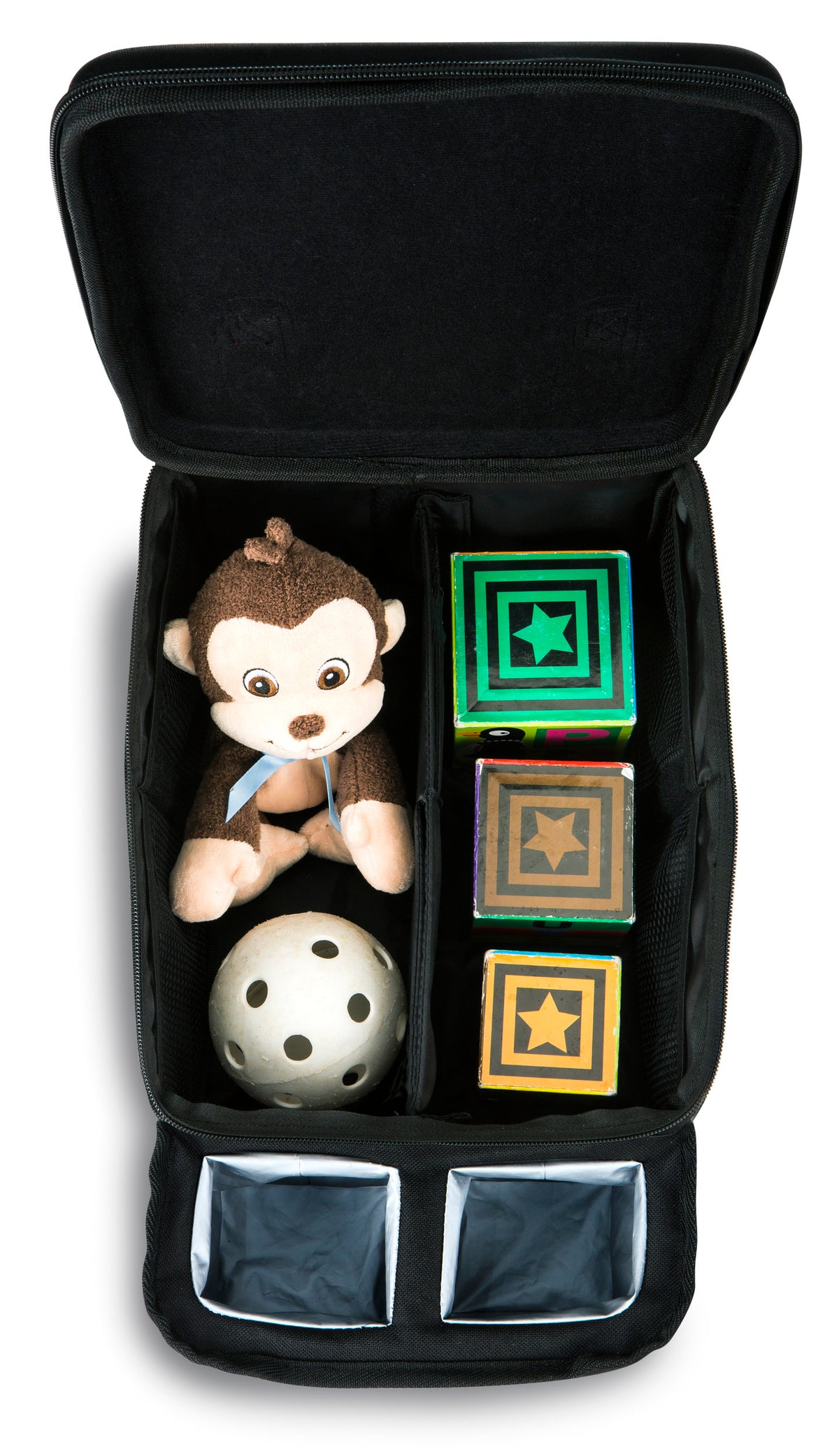 Car Seat Caddy Center with Toys v2 300 RGB