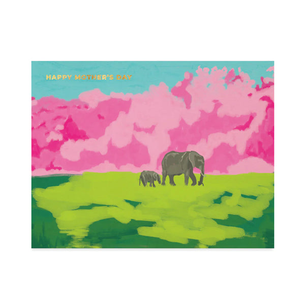 Card - Mama Elephant