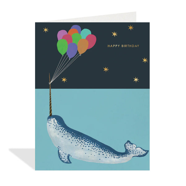 Card - Narwhal Birthday