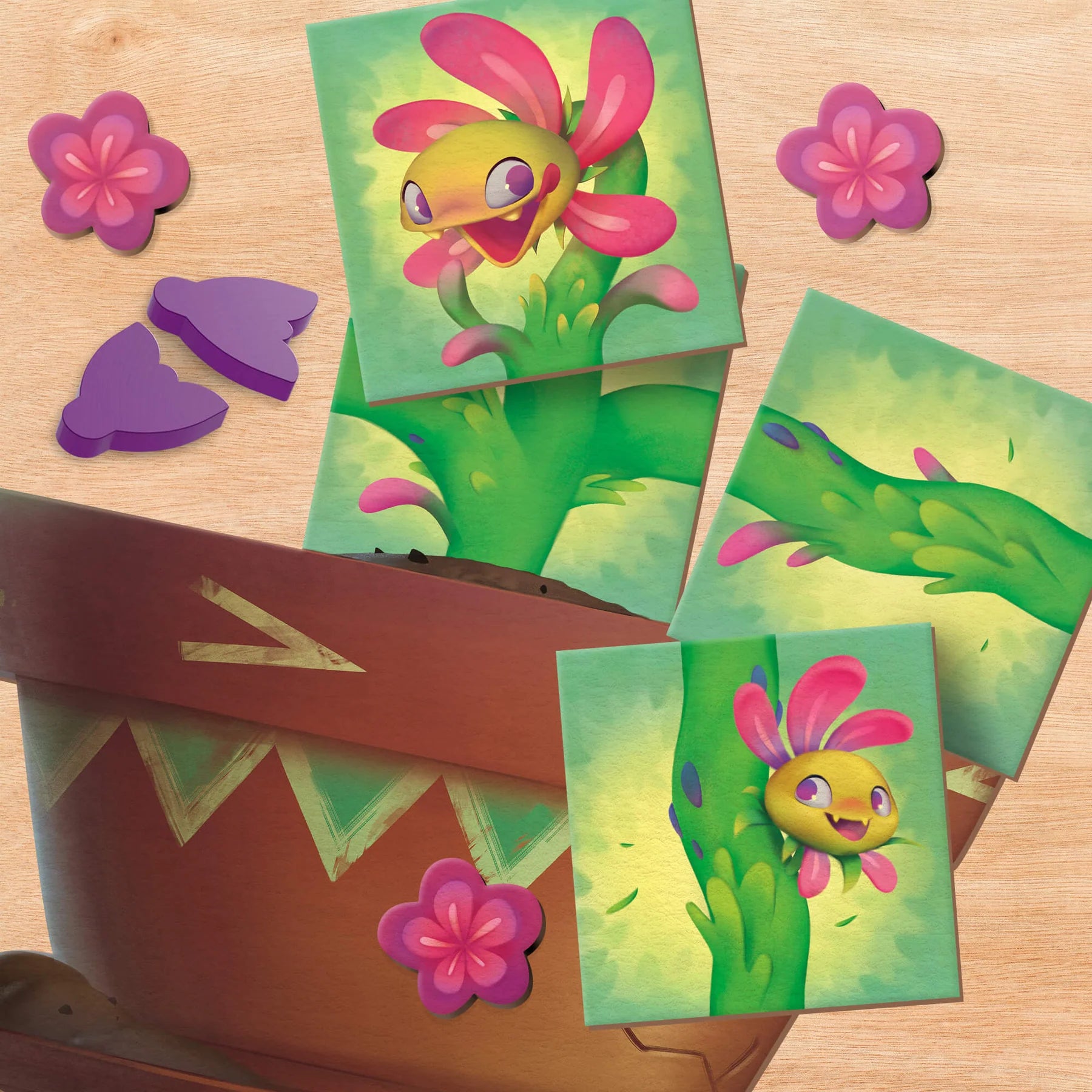 Haba Carni Flora Strategic Tile Placement Game