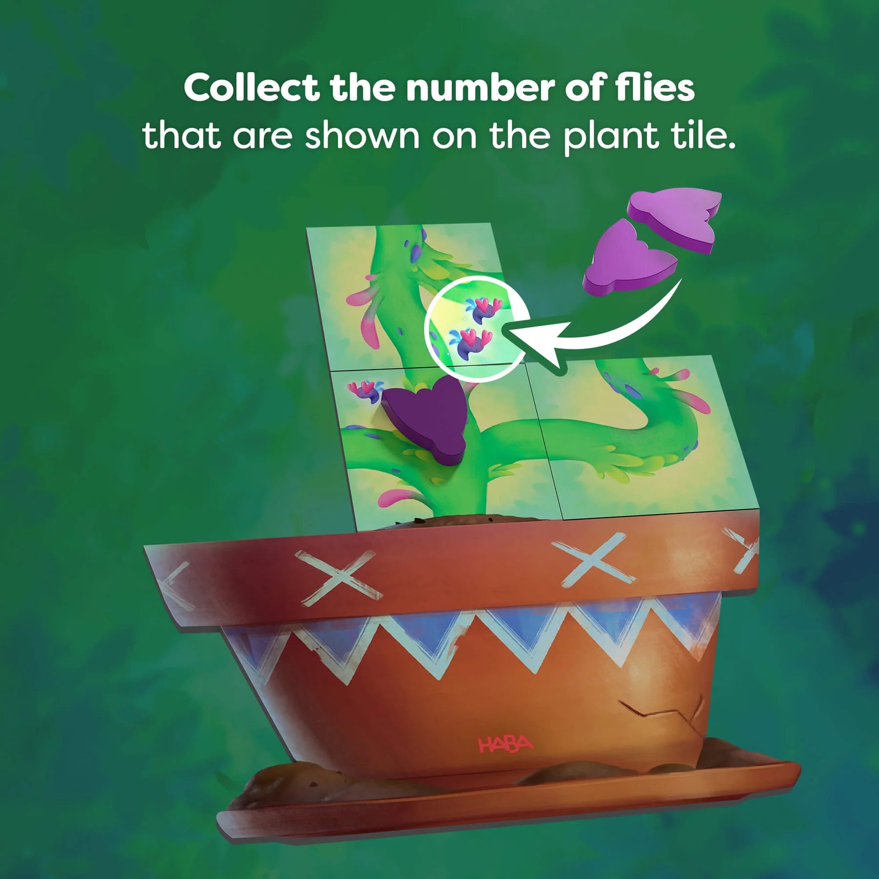 Haba Carni Flora Strategic Tile Placement Game