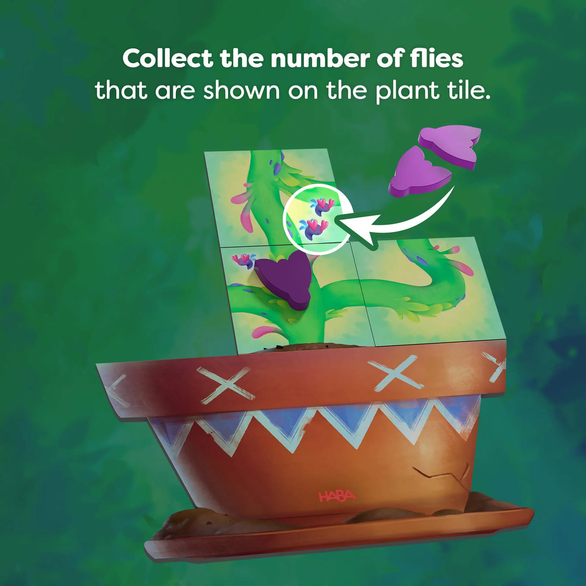 Haba Carni Flora Strategic Tile Placement Game