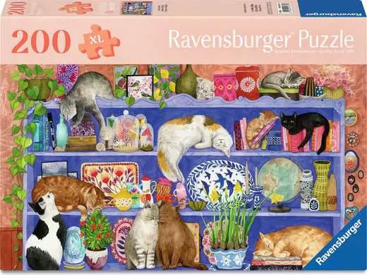 Ravensburger Cats on Shelf 200PC XL Puzzle