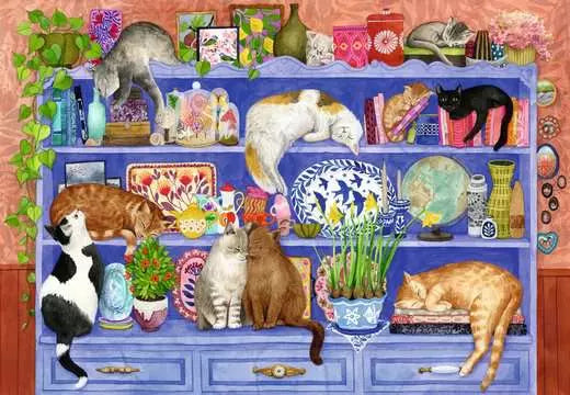 Ravensburger Cats on Shelf 200PC XL Puzzle