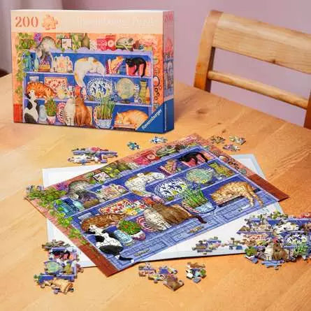 Ravensburger Cats on Shelf 200PC XL Puzzle